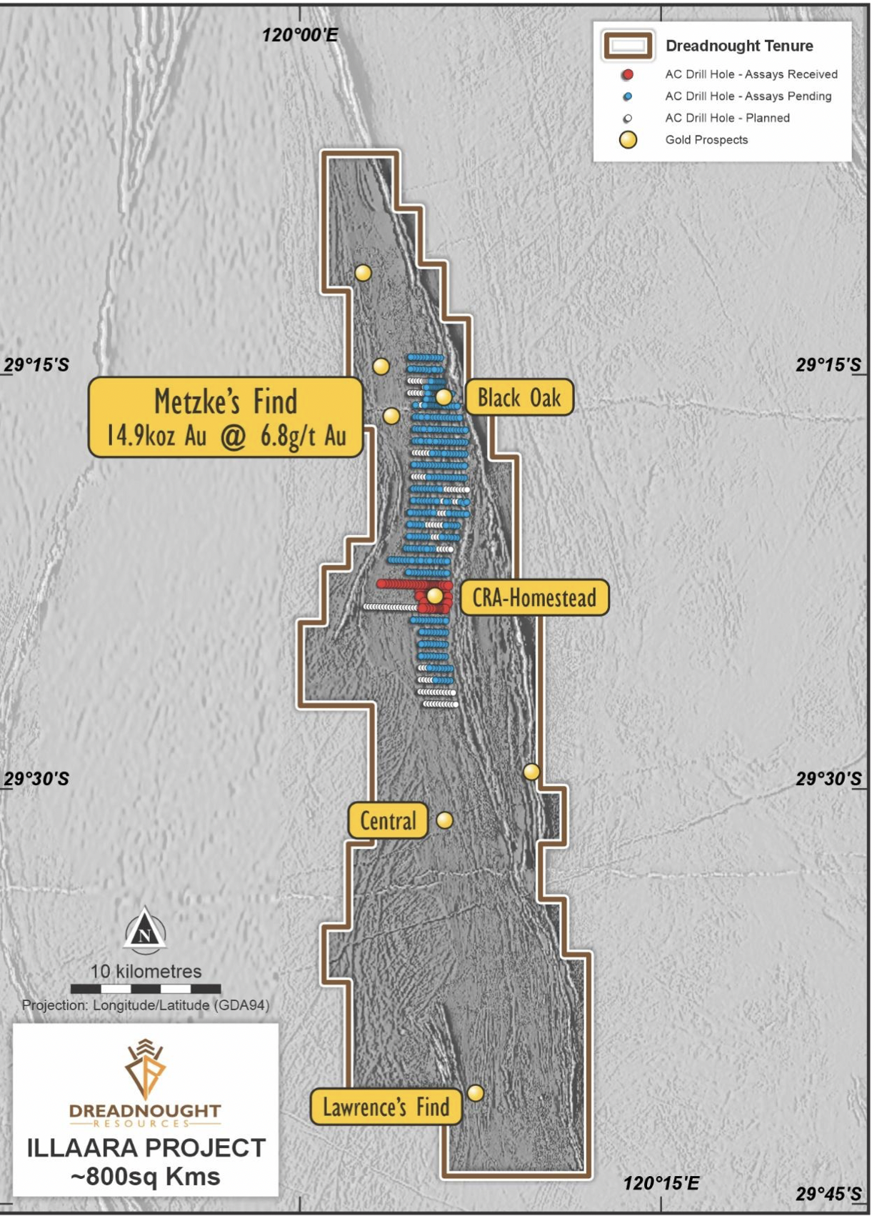 Dreadnought defines 3 growing gold trends at Illaara | ASX:DRE
